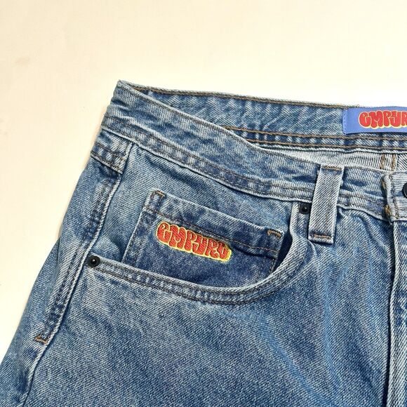 Empyre Jeans Mens Size 32 Relax Blue Denim Pants Relaxed Baggy Loose Y2K - Picture 9 of 15